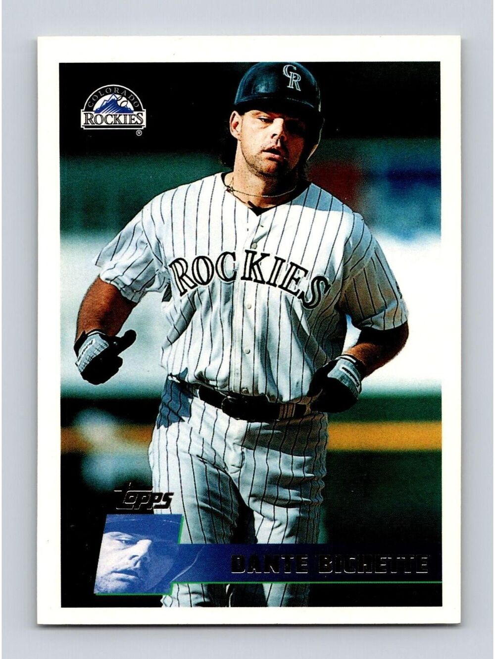 1996 Topps #195 Dante Bichette Baseball Card